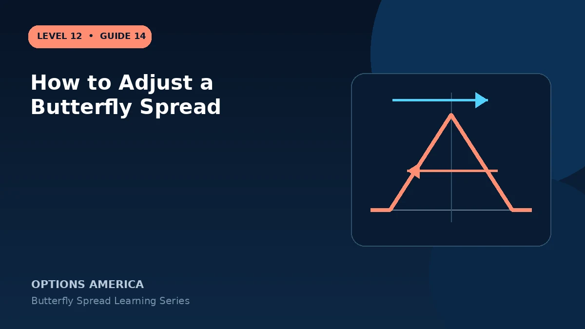 How to Adjust a Butterfly Spread