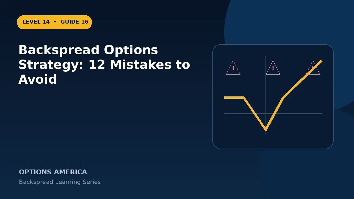 Backspread Options Strategy: 12 Mistakes to Avoid