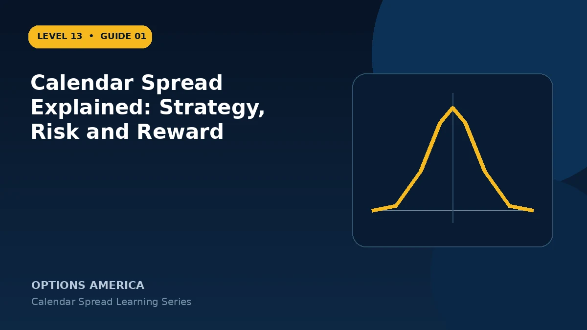 Calendar Spread Explained: Strategy, Risk and Reward
