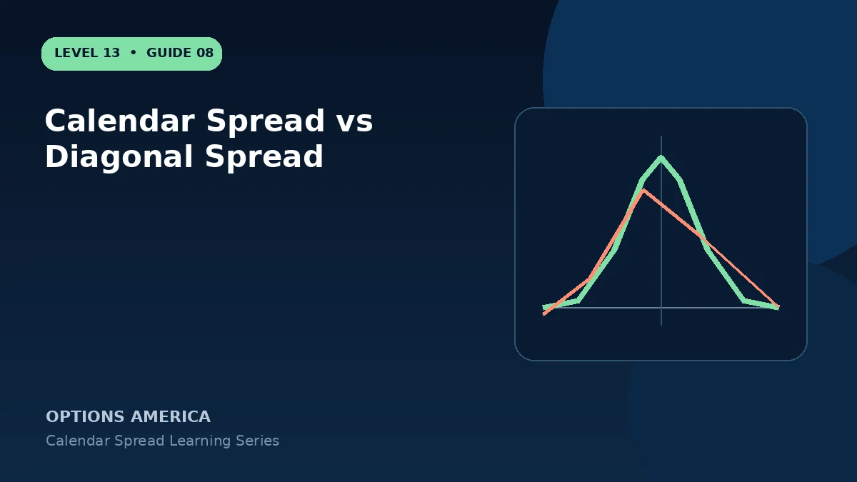 Calendar Spread vs Diagonal Spread