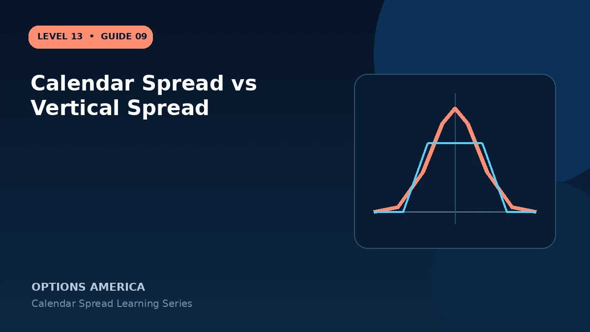 Calendar Spread vs Vertical Spread