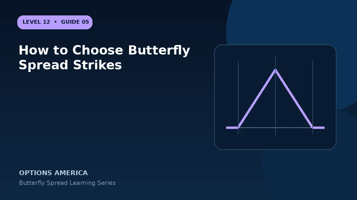 How to Choose Butterfly Spread Strikes