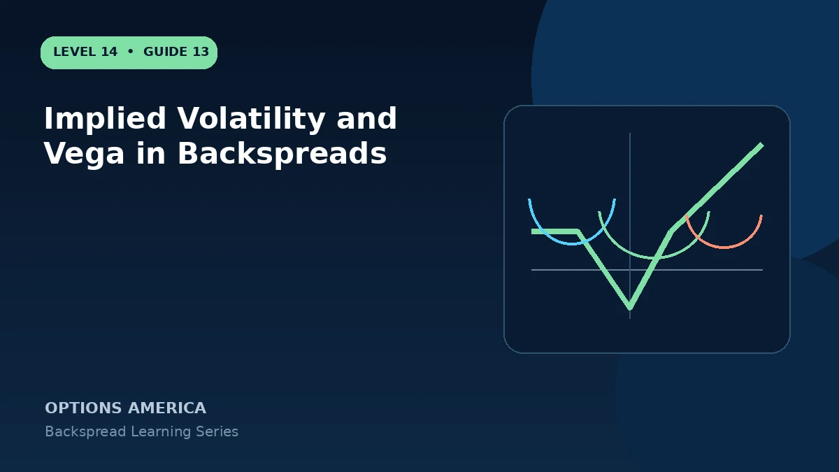 Implied Volatility and Vega in Backspreads