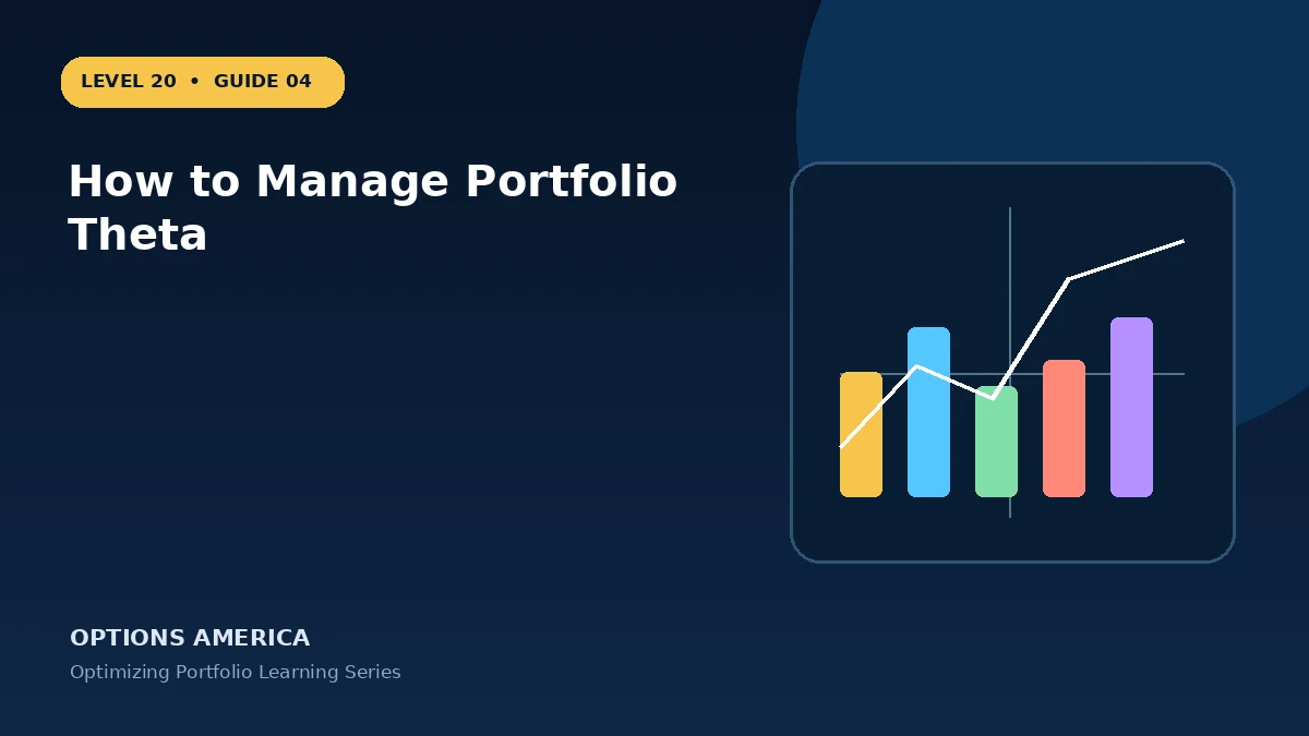 How to Manage Portfolio Theta