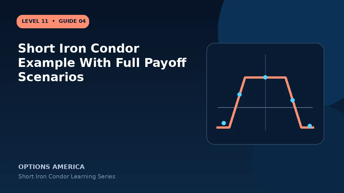 Short Iron Condor Example With Full Payoff Scenarios