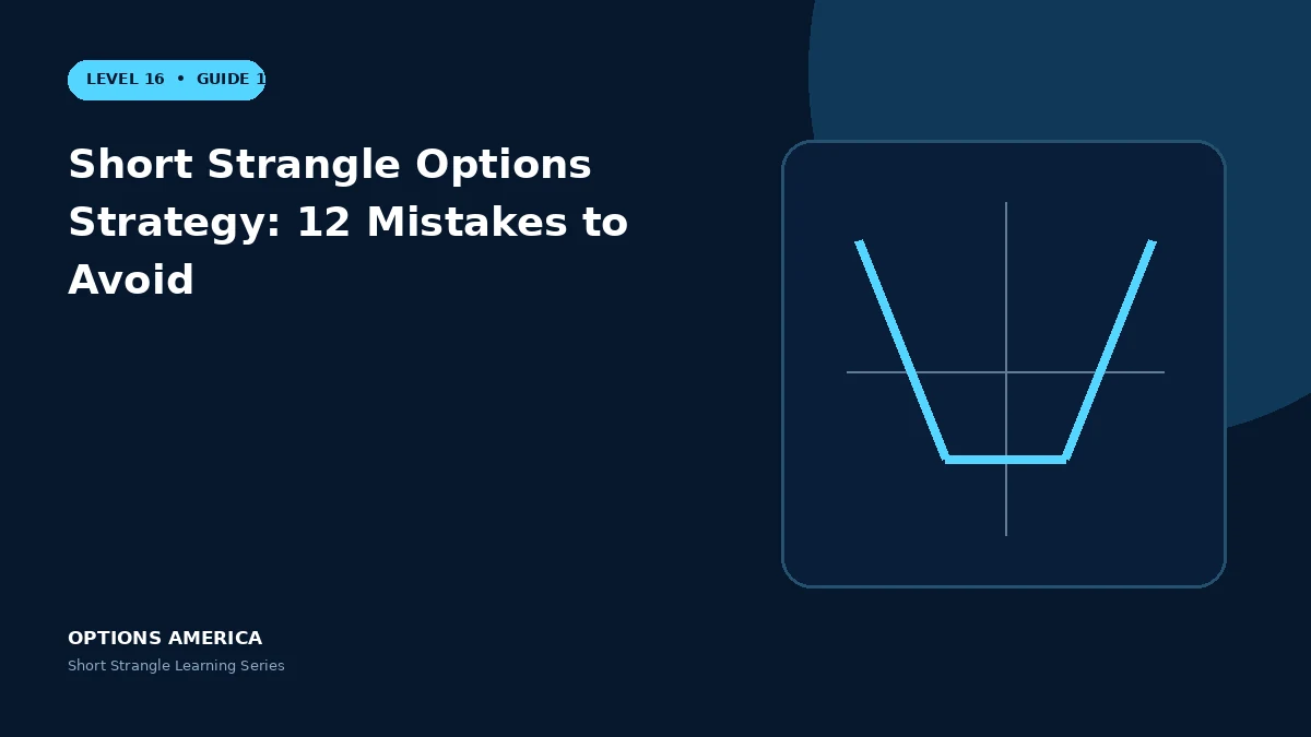 Short Strangle Options Strategy: 12 Mistakes to Avoid