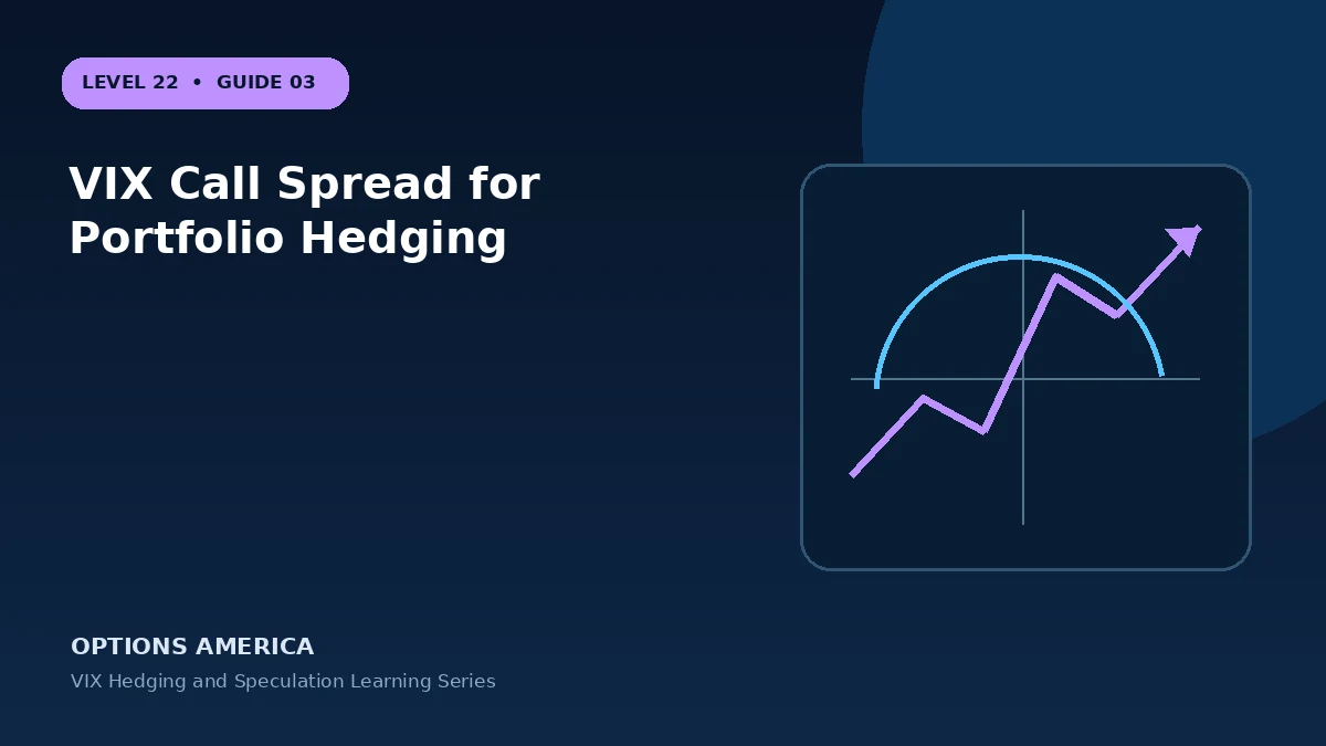 VIX Call Spread for Portfolio Hedging