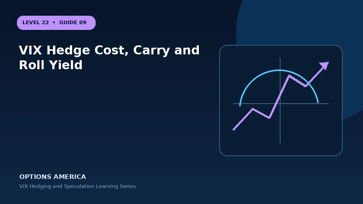 VIX Hedge Cost, Carry and Roll Yield