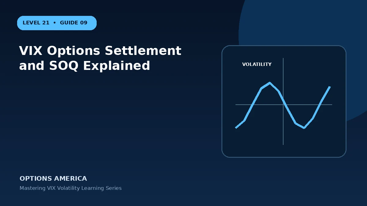 VIX Options Settlement and SOQ Explained